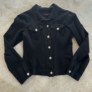 Fabrizio Gianni Jeans Black Denim Jacket
